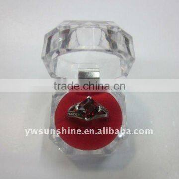 Fashion crystal wedding ring box 2011