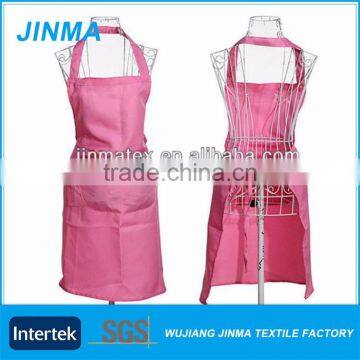 Pink Waterproof Chef Apron,Cooking Kitchen Apron