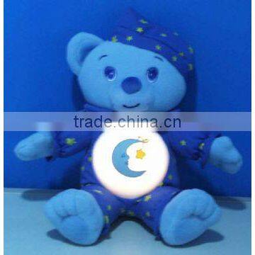 Professional design Cute Plush night light toy