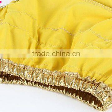 Festive Metallic Gold Bloomers,bubble Baby Girl Bloomers M5112004 photo-5