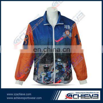 100% polyester custom full sublimated athletes jackets