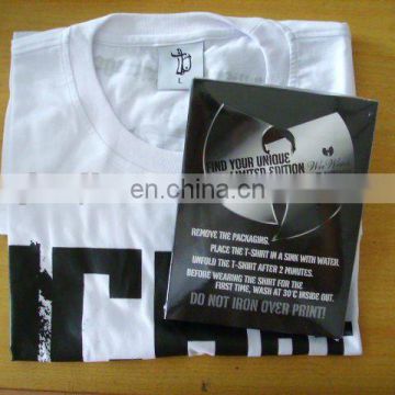 compressed t-shirt for AD promotion