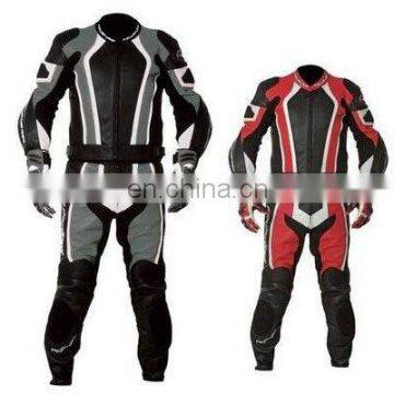 Leather Motorbike Racing Suit,Leather Motorcycle Suit,Biker Leather Suit