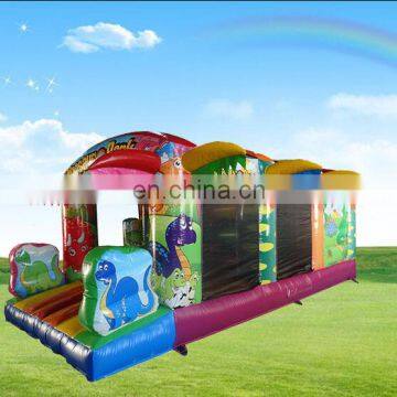 hot sale dinosaur inflatable castle