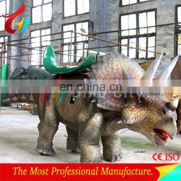 Most popular park ride riding amusement dinosaur