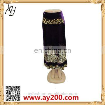 European Casual Latest Fashion Maxi Lady Skirts photo-3