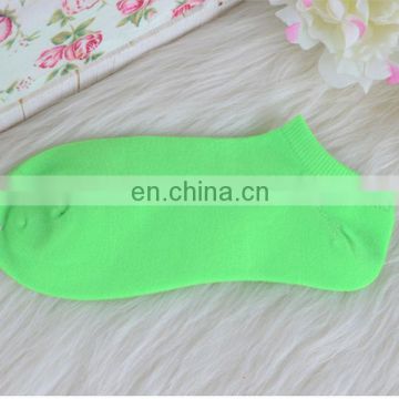 2014 Green ankle lady sock