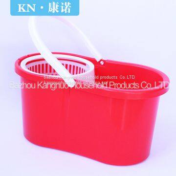 Hands Free Microfiber Mop 360 Rotating Magic Mop Easy Washing Bucket photo-2