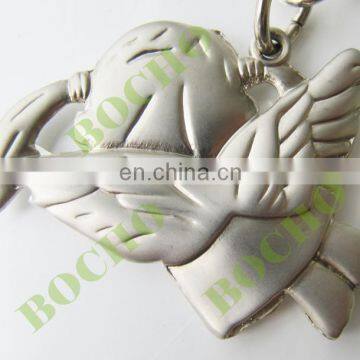 Top Quality 3D Angel Metal Keychain photo-3