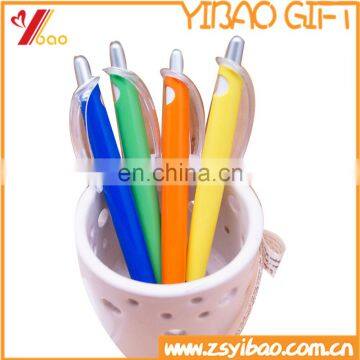 Custom logo plastic ball pens with full color printing