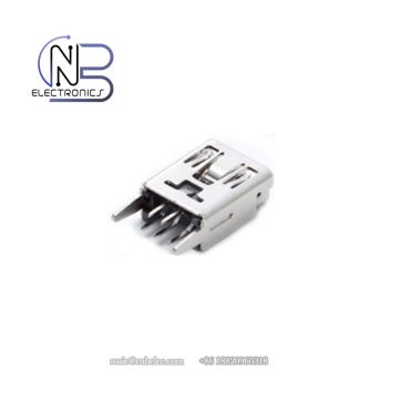 High quality mini USB Female connectors for android, audio equipment or electrronics