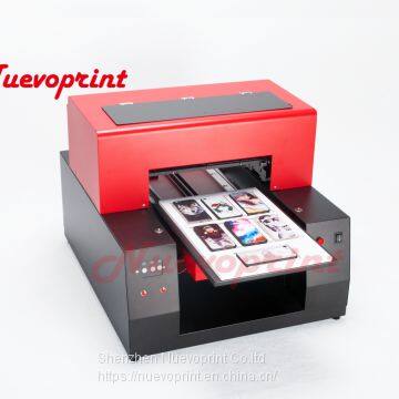 a4 size 6 colors best uv led flatbed printer price NVP2040