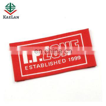Hot Sale Custom T-shirt Woven Tags