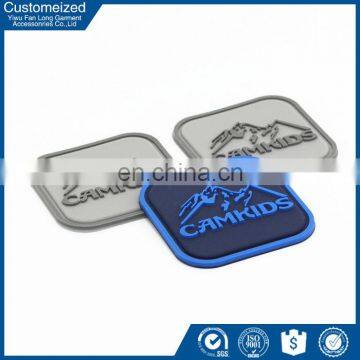 China factory custom 3d rubber patch logo