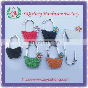 Fashion foldable bag hanger/handbag hangers