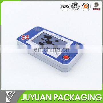 fancy custom Gamepad shaped mint storage metal tin case