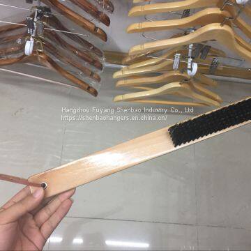 High Quality Wood Hotel Shoe Horn Coat Brush Factory Price photo-2
