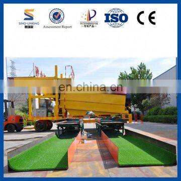 High Quality Low Price 50 Ton per Hour Gold Mining Trommel From China photo-6