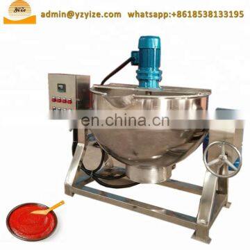 Large Tiltable Electric or Steam Cooking Kettle With Agitator photo-7