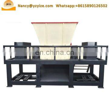Double Shaft Plastic Shredder Blade Machine Tire Barrel Recycling Shredder photo-5