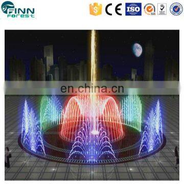 Park Garden Decoration Colorful Led Water Dancing Floor Fountain photo-2