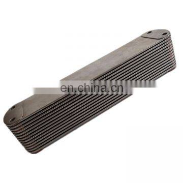 construction machinery engine QSX15 X15 Diesel engine parts oil cooler core 4089583