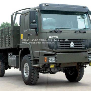 4x4 SINOTRUK HOWO military truck cargo truck Army Truck for sale 4x4 military truck