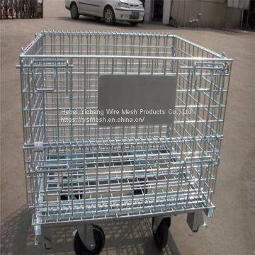 Heavy Duty Collapsible Steel Wire Mesh Pallet Container With Best Price photo-4