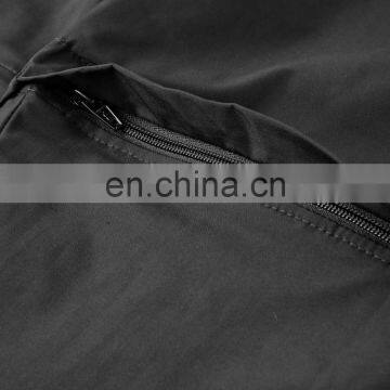 DiZNEW OEM Wholesale Windbreaker Nylon Detachable Track Pants Black photo-7