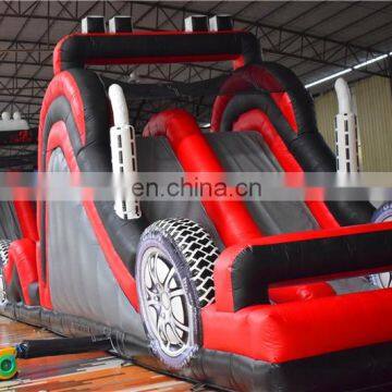 All in One Kids Steam Train Theme Inflatable Obstacle Course Bounce House for Sale photo-2