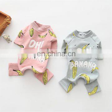 New Arrived Casual Cartoon Cute Dog Clothes Pet Four Legged for Small Dogs photo-2