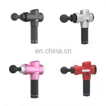 Fitness Professional Deep Tissue Muscle Vibration Massager Massage Gun With 4 Massage Head