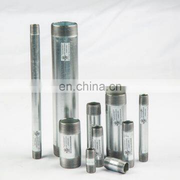 Supplies of UL6 ANSI Standard Hot Dip Galvanized Rigid Carbon Steel Conduit Pipe Nipple photo-3