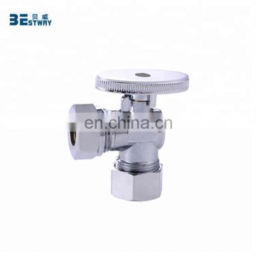 NSF Certificated 1/4 Turn Compression x Slip Angle Stop Valve