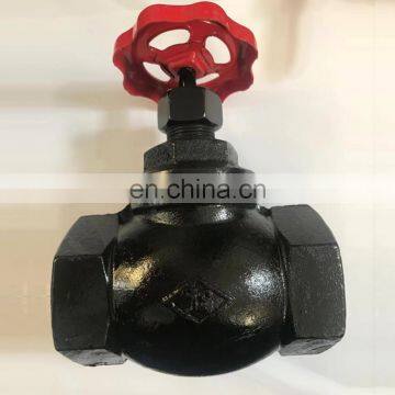 Cast Iron Ball Body PN10/16 1" 2" JIS Globe Valve For Water photo-6