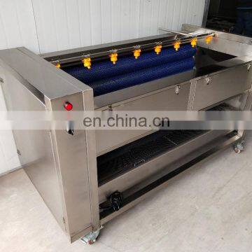 Stainless Steel Vegetable And Fruit Brush Washing Machine Brush Roller Vegetable Washer & Peeler Machine photo-3