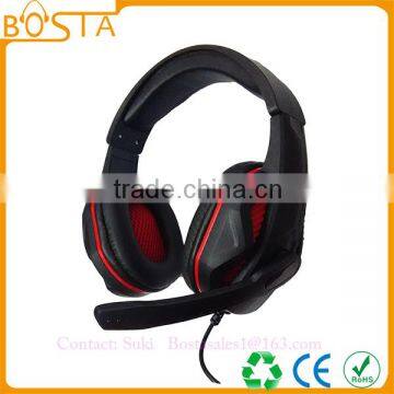 3D sound Fashion Cheap Big Ear Gaming Headset For Lady Man Boy Girl