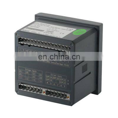 2-31st Harmonic AMC96L-E4/HKC THDI Panel Mounting Energy Meter Dot Matrix LCD Display be Able to Switch 240v AC Normally Open photo-3