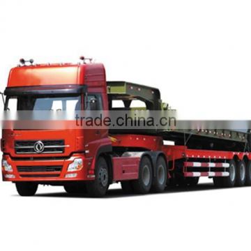 Low bed Semi trailer/flat bed trucks trailer