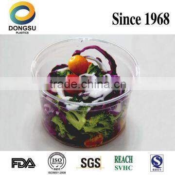 High Quality Custom Printed Plastic Cups Disposable Round Food Container Plastic Cups China Manufacturer Salad Cup photo-6