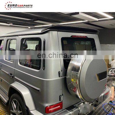 G class W463A M style forged carbon rear spoiler fit for W464 G500 G550 G55 G63 G65 to M rear wing forged carbon material