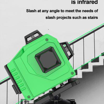 Rotary Green Line Laser Level with Remote Control for Stair Slash Line