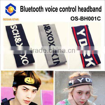 Promotion !!! Newest Design Hand free Bluetooth headband/sports sweatbands for Smartphone