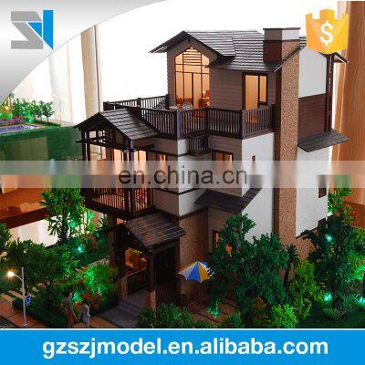 New Villa Models With LED Lights,Professional Scale Model Maker photo-3