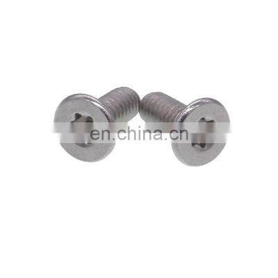 Stainless steel Button Head Torx Screw with pin/ security screws