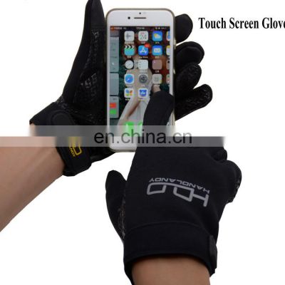 HANDLANDY TouchScreen Water repellant Racing Glove Bicycle Motorcycle Gloves Windproof Warm Cycling Gloves