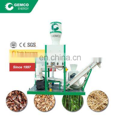 2-5Mm Small Wooden Bagasse Hard Wood Granules Making Machine