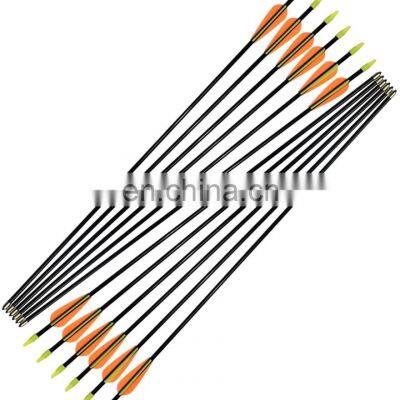 12Pcs Archery Carbon Arrows  bow arrow prices  Archery Hunting arrow ID6.2mm   Collodion