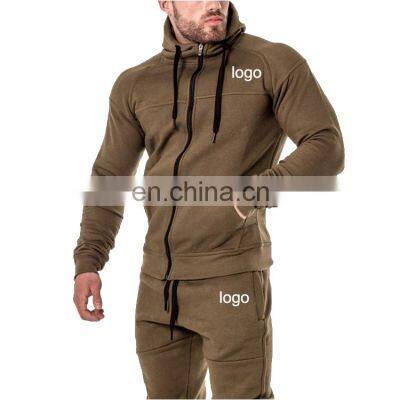 Wholesale Mens track Suits 2 Pieces Hoodie Jogging Set Tech Fleece Tracksuits For Men