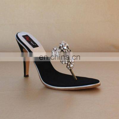 ladies handmade jewelry high heel sandals leather shoes